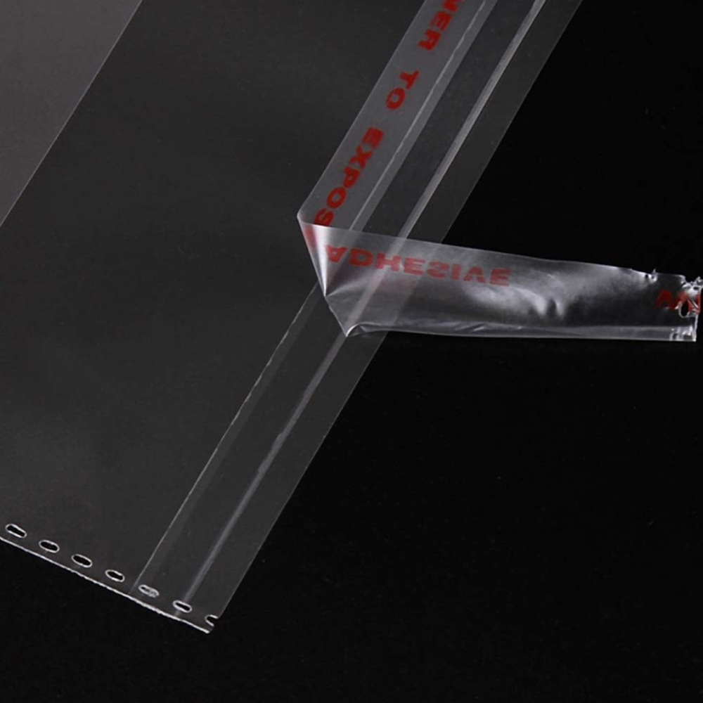 25 count Clear Cellophane Bags Self Adhesive 12 x 16 New Shipping Supply - Picture 4 of 4